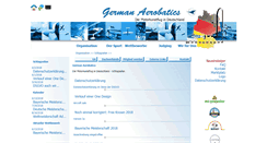 Desktop Screenshot of german-aerobatics.com